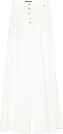 Nissa Pantaloni con decorazione - Bianco