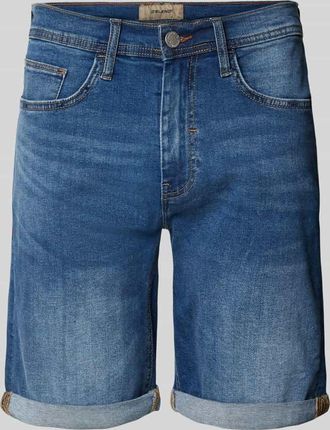 Blend Skinny Fit Jeansshorts im 5-Pocket-Design Modell TWISTER in Blau, Gr&ouml;&szlig;e XXL