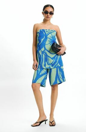 Diarrablu Jeyna Shorts in Tima Mint at Nordstrom, Size Xx-Large