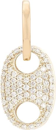 Adina Reyter Pavé Diamond Mariner Link Charm in 14K Yellow Gold at Nordstrom