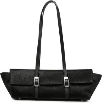 Elleme Elleme, Tassen, Dames, Zwart, ONE Size, Leer, Le Bateau Pony