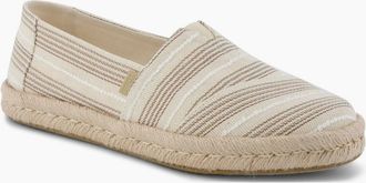 Toms Womens TOMS Alpargata Rope 2.0 Textile Womens Natural Espadrilles - Cream - Size: 5