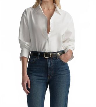 A.L.C. Mason Top In White