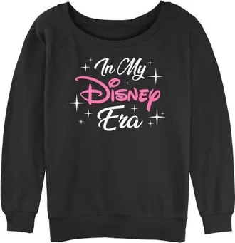 Disney Juniors Disney In My Disney Era Sweatshirt in Black at Nordstrom, Size Xx-Large
