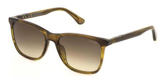 Police SPL872N ORIGINS 1 OCCHIALE SOLE POLICE 06U8 Mens Sunglasses Brown Size 56