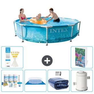 Intex Piscina Con Estructura Redonda - 305x76 Cm - 7-piezas S115