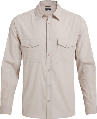 Craghoppers Heren Kiwi II shirt met lange mouwen (Havermout)