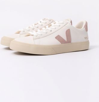 Veja Campo Womens Trainers in Ivory Leather - Size UK 4