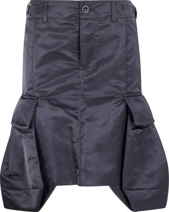 sacai Nylon Twill Skirt
