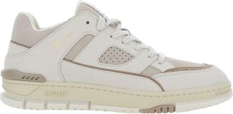 Axel Arigato area Lo Beige Low Top Sneakers With Logo Patch On The Tongue And Chunky Sole In Leather Man