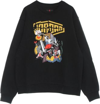 Nike Jordan Sport DNA Sweatshirt - Heren - Sportshirts - Zwart - XL - Katoen - Fitness