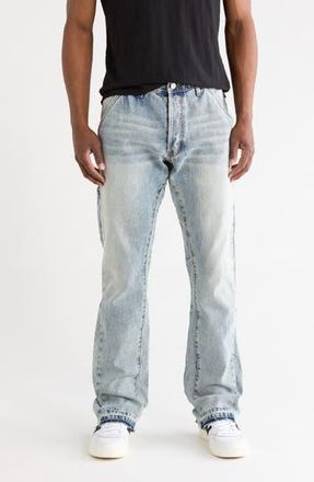 mnml Carpenter Flare Jeans in Blue at Nordstrom Rack, Size 28