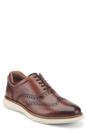 Kenneth Cole Lendal Wingtip Oxford in Cognac/Mocha at Nordstrom, Size 10.5