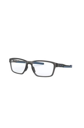 Oakley 55mm Rectangle optical glasses in Grey at Nordstrom