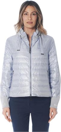 DIEGO M Giubbino Reversibile - - Jackets - Donna - Blu - L