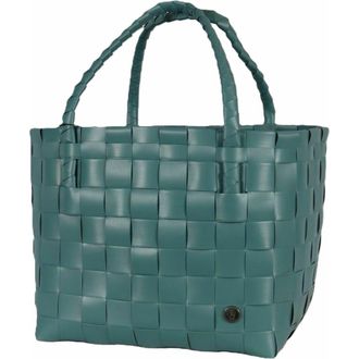 Handed By Paris Recycled Plastic Tote Bag in Teal Blue at Nordstrom, Size Medium