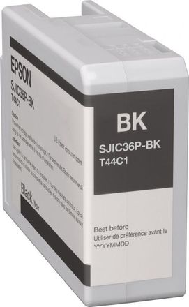 Epson Cartucho De Tinta Epson Sjic36p(k) (c13t44c140), Negro