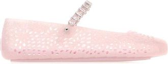 Jimmy Choo London The Jelly - Dames - Ballerinas - Roze - 40 EU - Schoenen