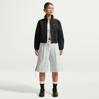 Nike Womens Nike Sportswear Airreverent Low-Rise Shorts in White | II3945-121