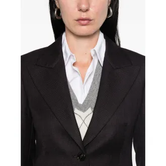 Burberry Sorrel Blazer - Purple