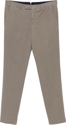Pantaloni Torino Grey Smart-Casual Trousers With Pockets