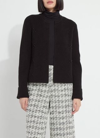 Lyss&eacute; Calliope Pearl Embellished Cardigan