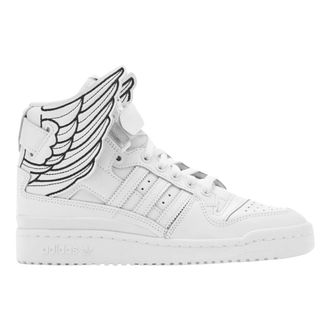 adidas Fitness, Heren, Wit, 47 1/3 EU, Leer, Hi Wings 4.0 Jeremy Scott Sneakers