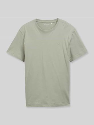 Tom Tailor Regular Fit T-Shirt aus reiner Baumwolle in Oliv, Gr&ouml;&szlig;e XXXL