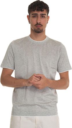 Gran Sasso T-shirt girocollo mezza manica Grigio chiaro Gran Sasso Uomo
