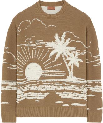 Alanui Maglione Beyond The Horizons - Marrone