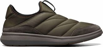Florsheim Mens Java Moc Nylon Slip On Shoe In Olive