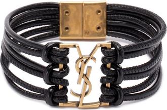 Saint Laurent Babylone Cord Bracelet