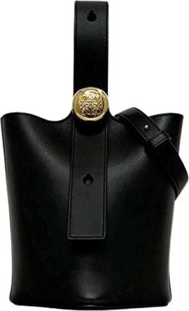 Loewe Pre-owned Bucket Bags, female, Black, Size: ONE SIZE Pre-owned Bucket Bag