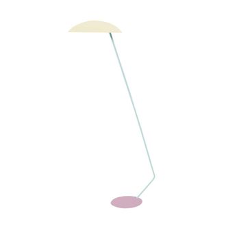 Tosel L&aacute;mpara para leer metal multicolore pantalla metal beige