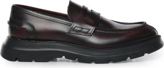 Giuliano Galiano Bryan Mocassins - Heren - Schoenen - Bruin - Maat: 45 EU Leer