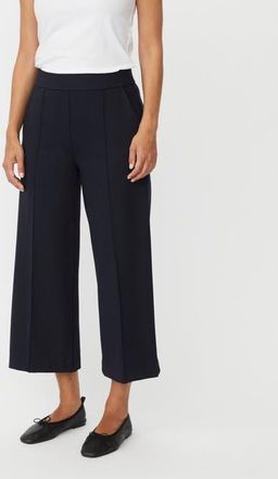 Masai MaPiana Cropped Culotte Trousers in Navy at Nordstrom, Size Xx-Large