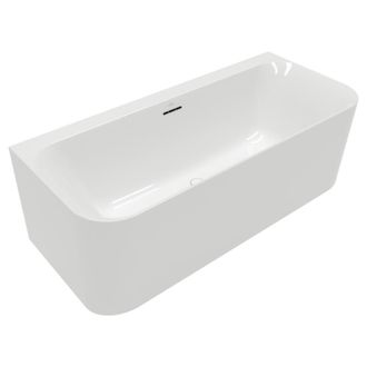 Villeroy & Boch Ba&ntilde;era Mural Semi Exenta Villeroy & Boch Loop & Friends Con V&aacute;lvula Y Rebosadero Blancos