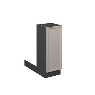 Vicco Isla De Cocina Fame-line, Grisbeige, 30 Cm Sin Encimera