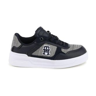Tommy Hilfiger Dames, Schoenen, Blauw, Maat: 36 EU Leer