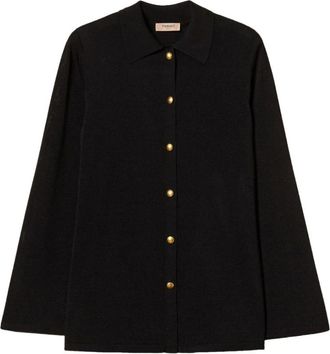 Twinset Shirt - Dames - Overhemden - Zwart - S - Overhemden