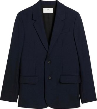 Ami Blazer in lana - Blu