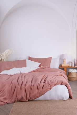 Blanc Avenue Juego de funda de edred&oacute;n 200x200 cm+ 2 FA 65x65 cm 100% algod&oacute;n