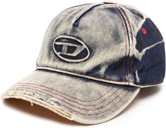 Diesel Hat Logo Blue Denim C-Seymon