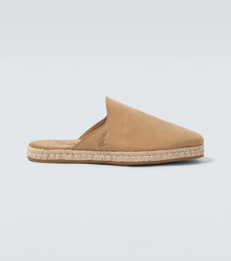 Ancient Greek Sandals Fimos leather espadrille mules