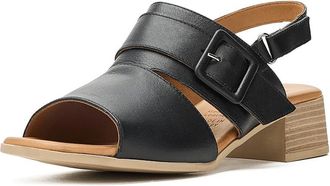 Spring Step Acoliana Womens Sandals Black : EU 42 (US Womens 10.5-11) M, Leather