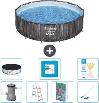 Bestway Piscina Bestway Steel Pro Max Redonda - 427x107 Cm - 8-piezas S531