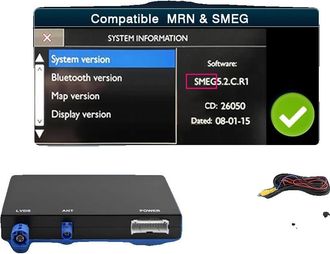 OEM Interfaz Android Auto Carplay, Conectividad Perfecta, Calidad De Audio Mejorada, Para smeg + Cam