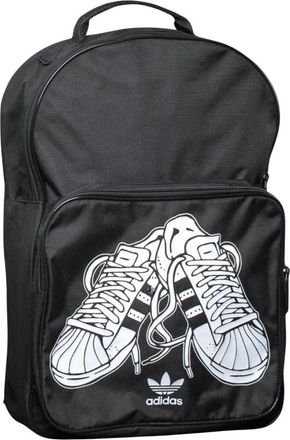 adidas Klassieke SST-rugzak met moderne gevoeligheid - unisex - Rugtassen - Zwart - ONE Size - Polyester - Fitness