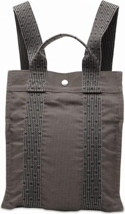 Herm&egrave;s Pre-owned Hermes Canvas Herline Backpack PM Unisex 7IA4YUMEU4MVF8EE