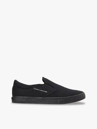 Tommy Hilfiger Canvas Slip-On Trainers